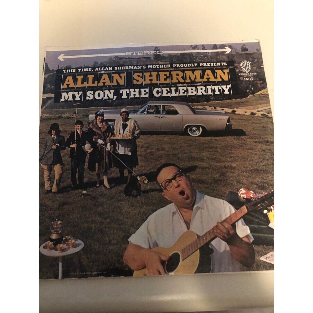 Allan Sherman "My Son The Celebrity" 1963 W1487 12" LP Vinyl Record Comedy Album